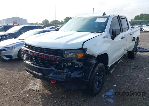 2020 Chevrolet Silverado K1500 Trail Boss Custom из США, поврежденный, VIN 3GCPYCEF1LG442422